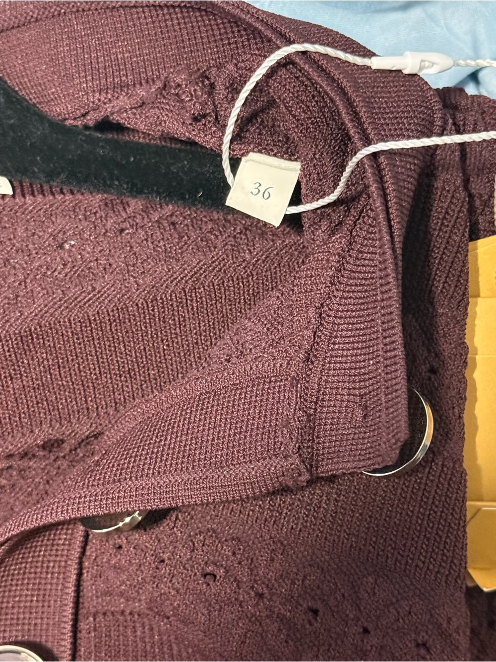 Sandro print knit mini dress - Picture 10 of 10
